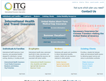 Tablet Screenshot of itgworldwide.com